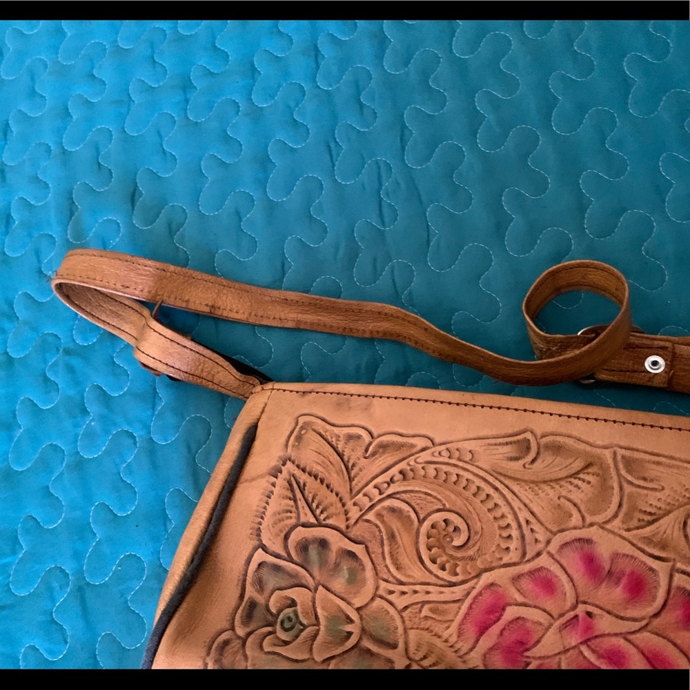 Mexican Artisan -Genuine leather bag - Picture 14 of 16